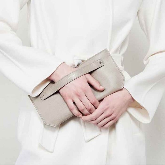 Senreve Leather Bracelet Pouch Wristlet Clutch - Picture 2 of 6